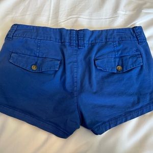 Navy blue shorts